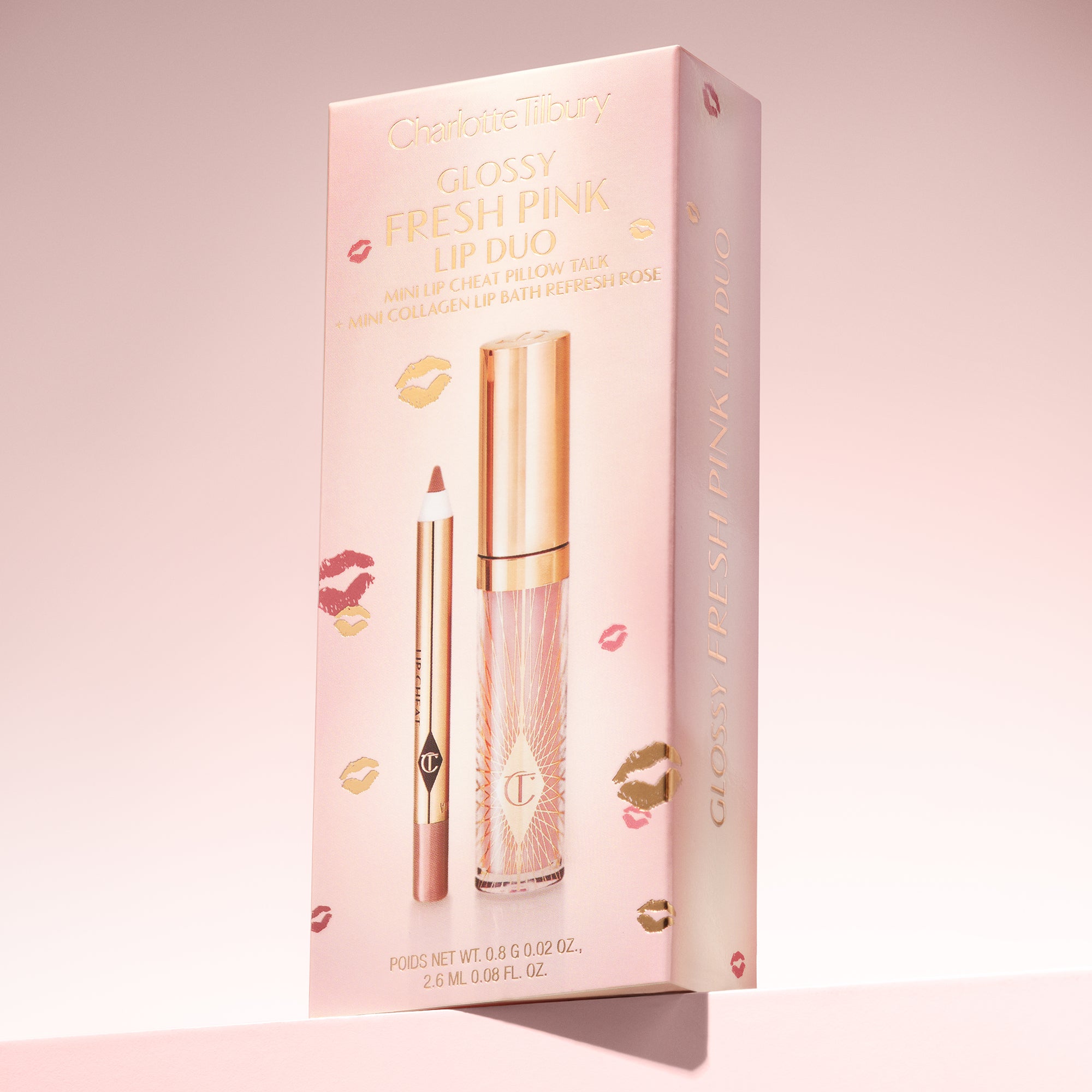 GLOSSY LIP DUO - FRESH PINK - View 4
