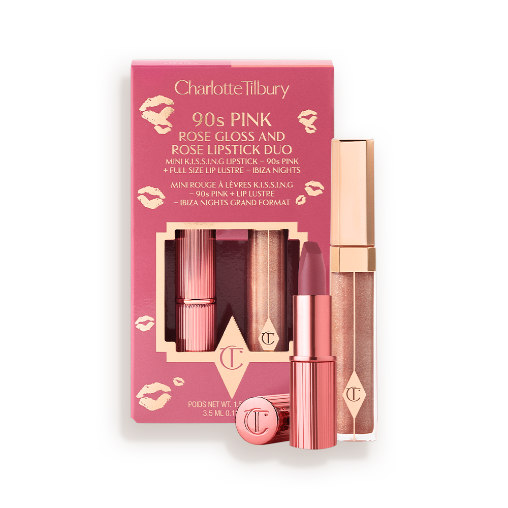 GLOSS & LIPSTICK DUO - 90s PINK