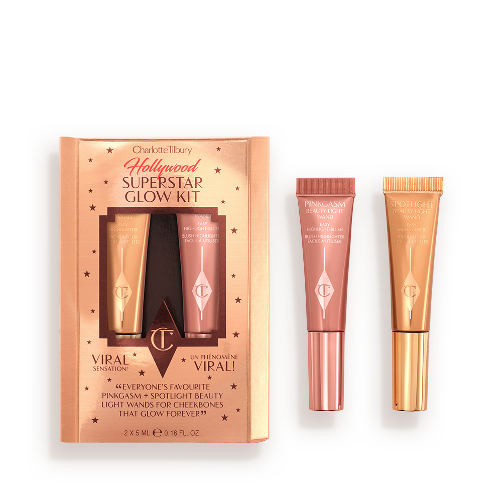HOLLYWOOD SUPERSTAR GLOW KIT - TRAVEL SIZE CHEEK KIT