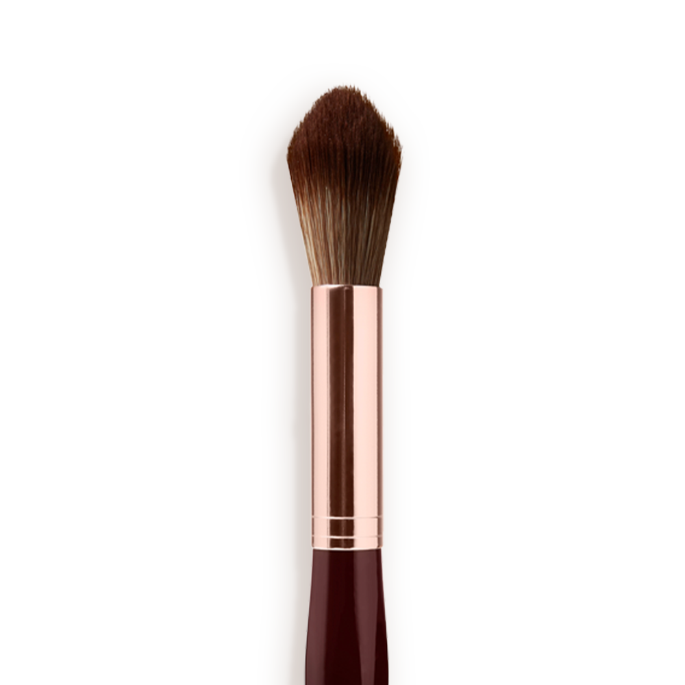 POWDER & SCULPT BRUSH - ROSE GOLD & NIGHT CRIMSON - View 2