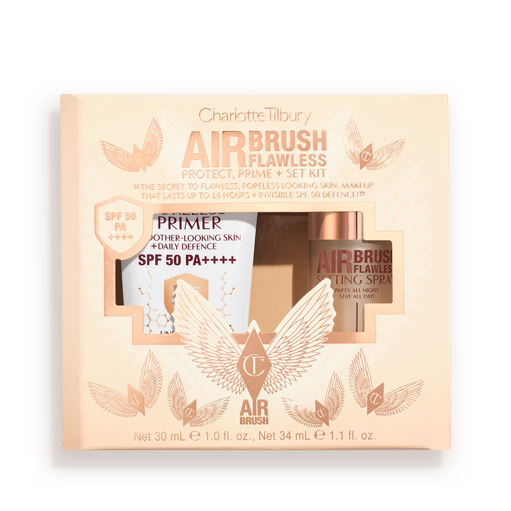 AIRBRUSH FLAWLESS PROTECT, PRIME & SET KIT - FACE KIT - View 4