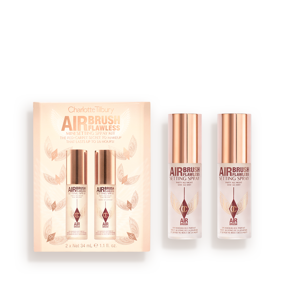 AIRBRUSH FLAWLESS MINI SETTING SPRAY KIT - TRAVEL SIZE FACE KIT