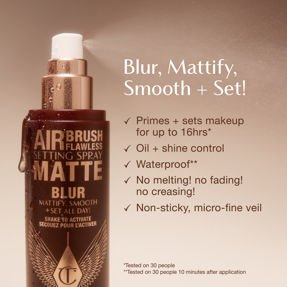 AIRBRUSH FLAWLESS MATTIFY, BLUR & SET KIT - FACE KIT - View 6
