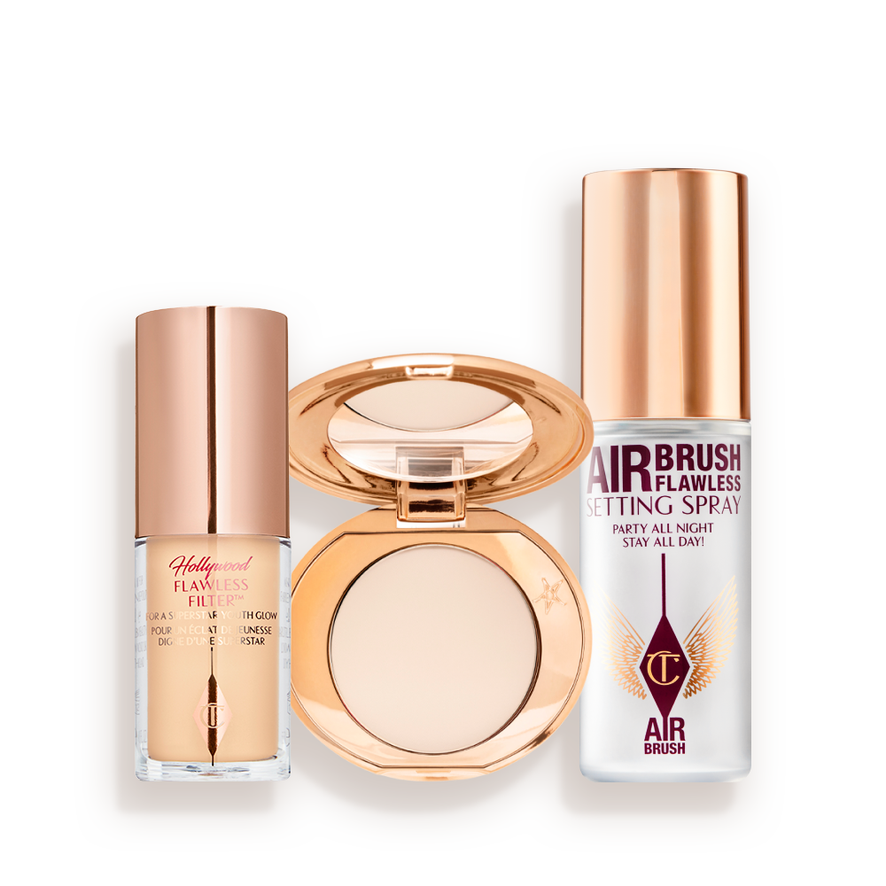 AIRBRUSH GLOW & SET TRAVEL KIT - FACE KIT