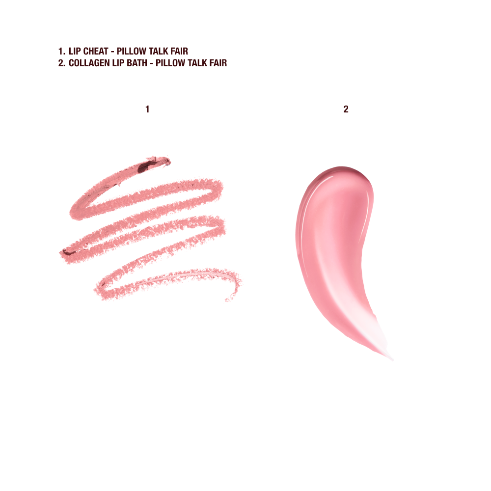 PILLOW TALK MINI GLOSSY LIPS DUO - PILLOW TALK FAIR - View 5