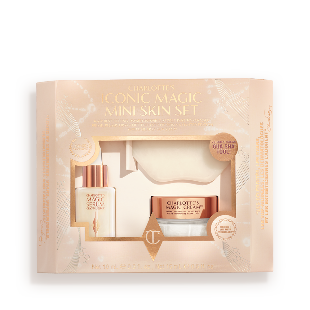 CHARLOTTE'S ICONIC MAGIC MINI SKIN SET - TRAVEL SIZE SKINCARE KIT - View 4