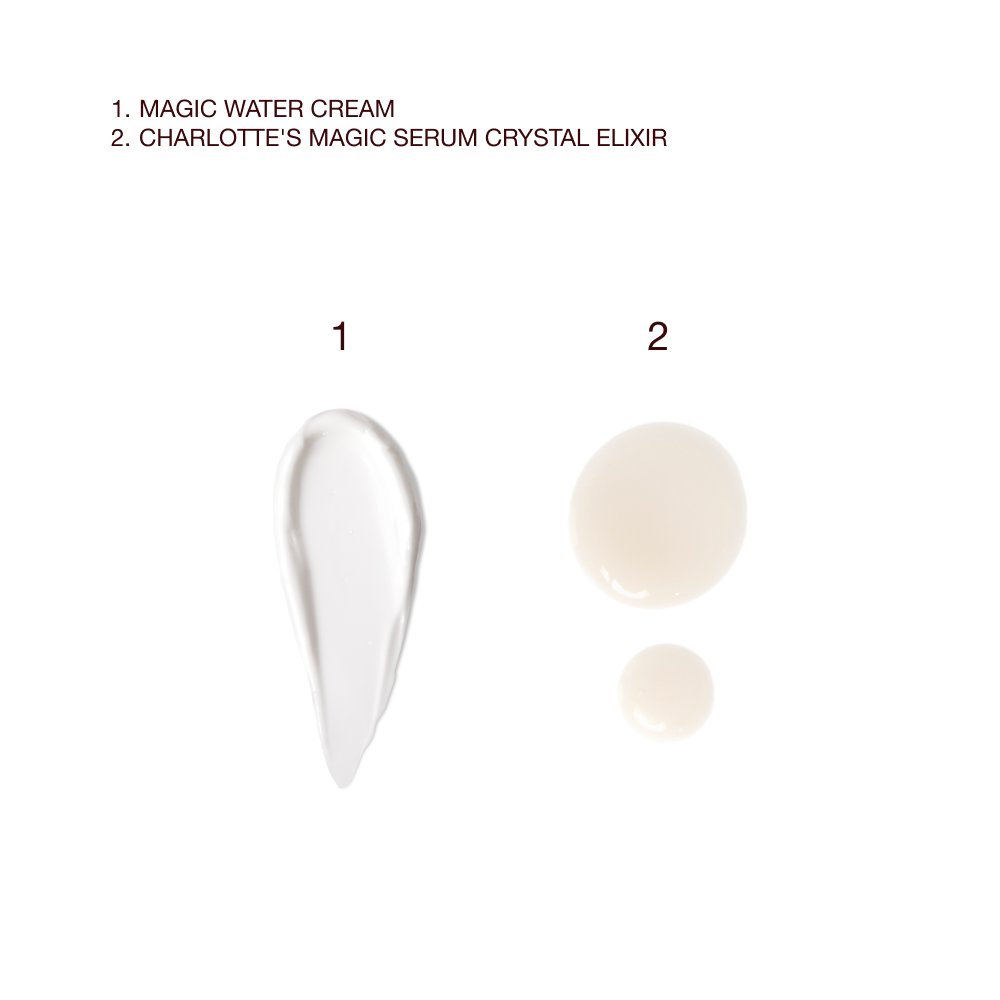 CHARLOTTE’S MAGIC SERUM & WATER CREAM DUO - SKINCARE KIT - View 5