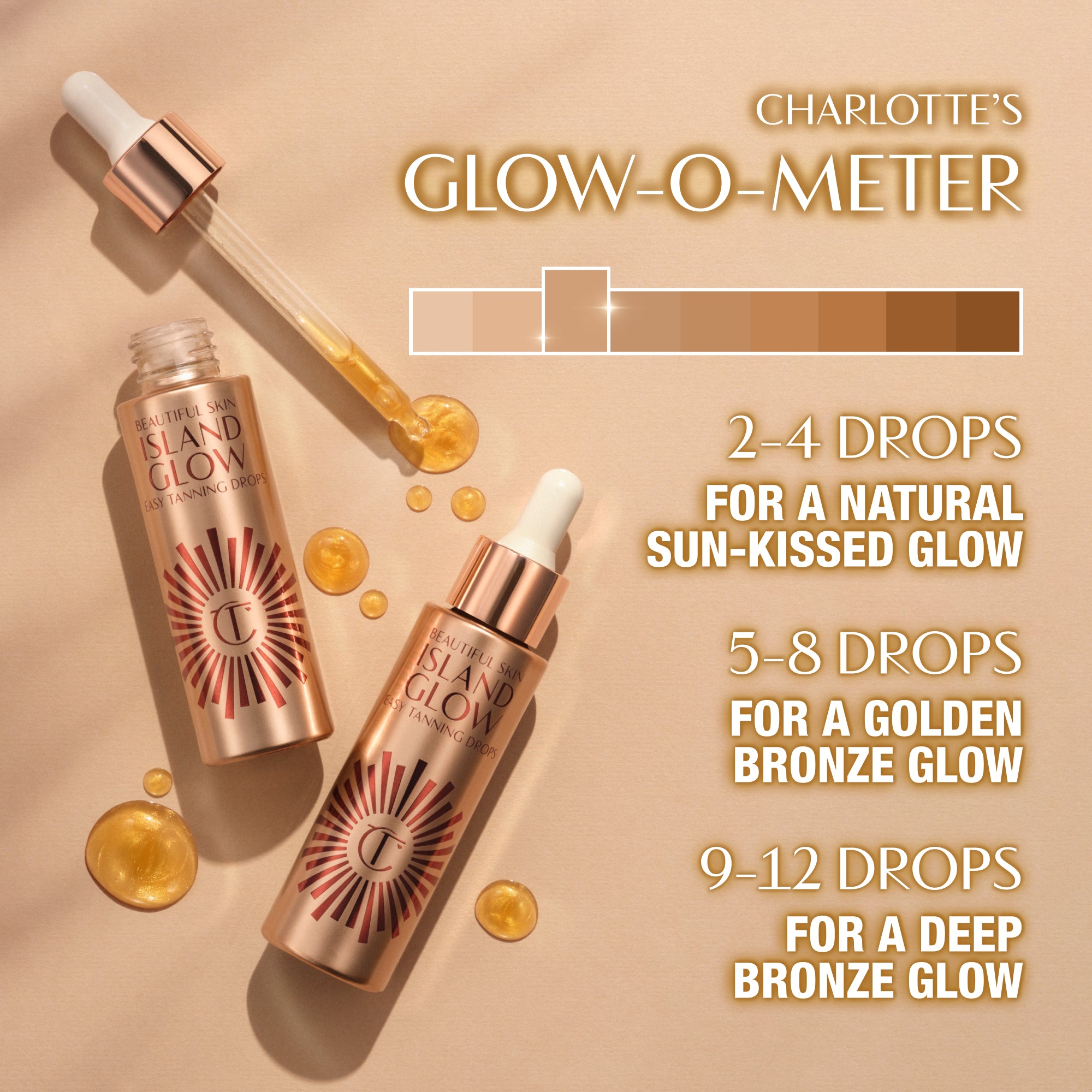 BEAUTIFUL SKIN ISLAND GLOW EASY TANNING DROPS - TAN TO DEEP - View 3