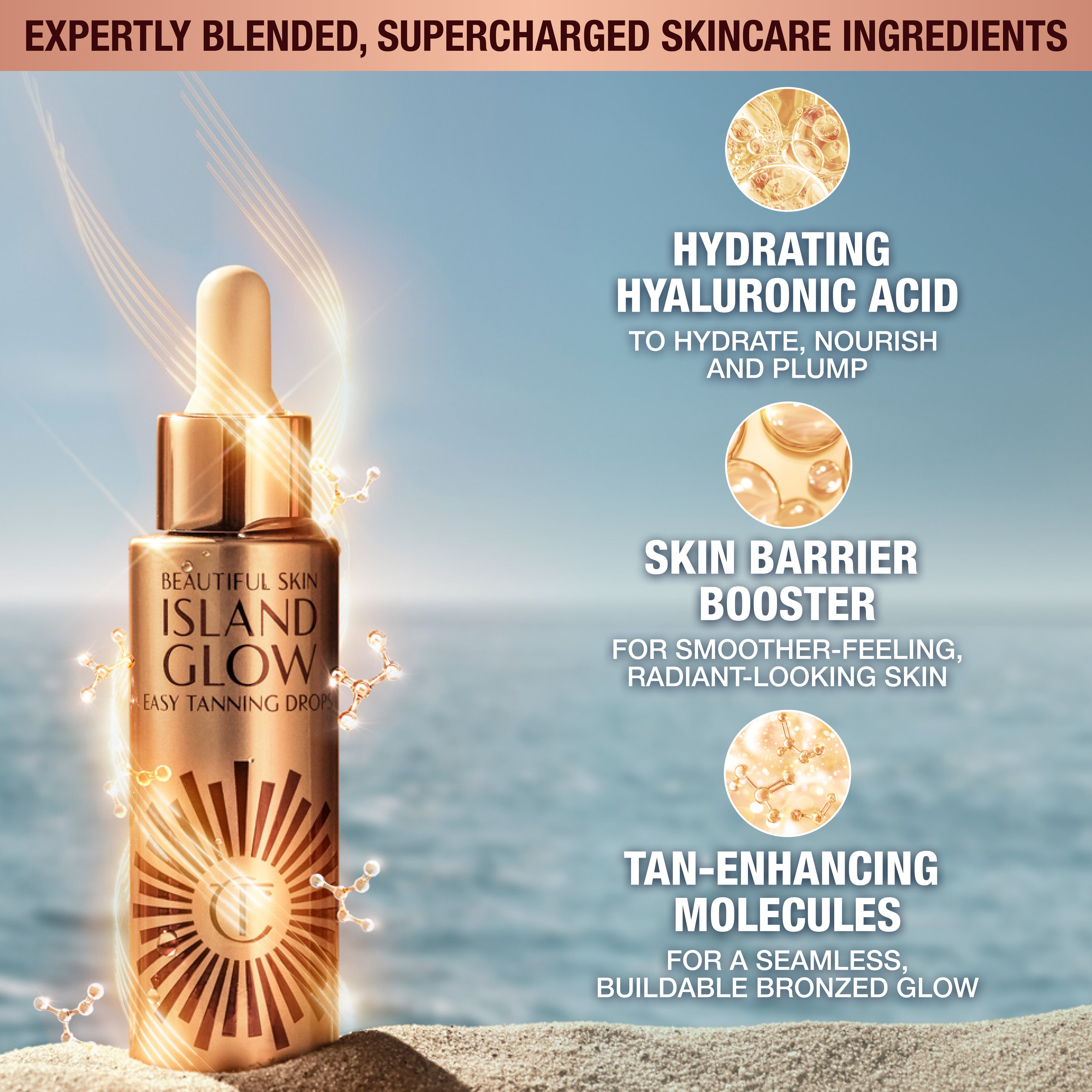 BEAUTIFUL SKIN ISLAND GLOW EASY TANNING DROPS - TAN TO DEEP - View 4